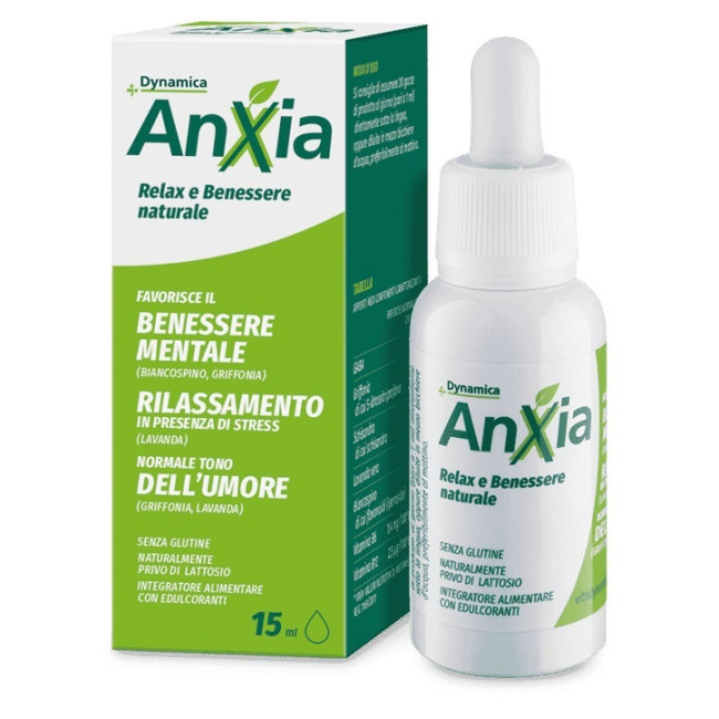 DYNAMICA ANXIA RELAX E BENESSERE NATURALE GOCCE 15 ML DYNAMICA ANXIA RELAX E BENESSERE NATURALE GOCCE 15 ML