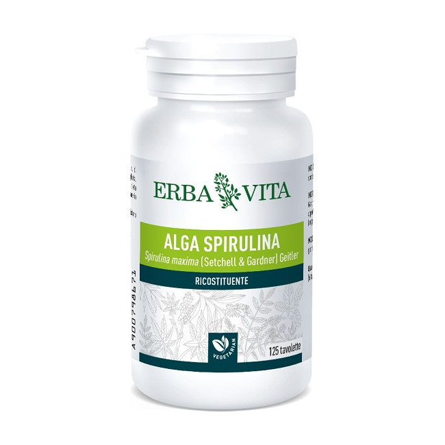 ALGA SPIRULINA 125 TAVOLETTE 400 MG ALGA SPIRULINA 125 TAVOLETTE 400 MG