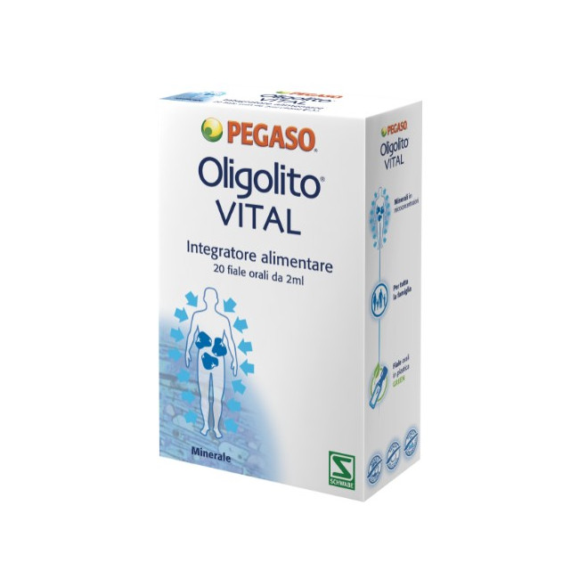 PEGASO OLIGOLITO VITAL 20 FIALE 2 ML PEGASO OLIGOLITO VITAL 20 FIALE 2 ML