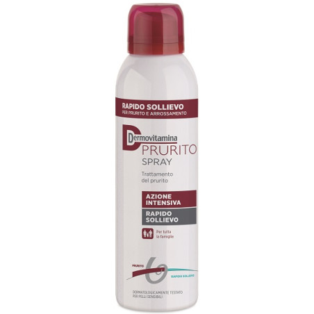DERMOVITAMINA PRURITO SPRAY AZIONE INTENSIVA RAPIDO SOLLIEVO 100 ML DERMOVITAMINA PRURITO SPRAY AZIONE INTENSIVA RAPIDO SOLLIEVO 100 ML