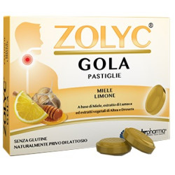 ZOLYC GOLA MIELE/LIMONE 36 PASTIGLIE