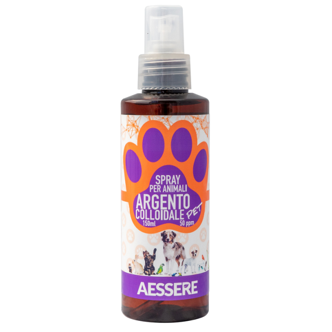 ARGENTO COLLOIDALE PET SPRAY 50PPM 150 ML ARGENTO COLLOIDALE PET SPRAY 50PPM 150 ML