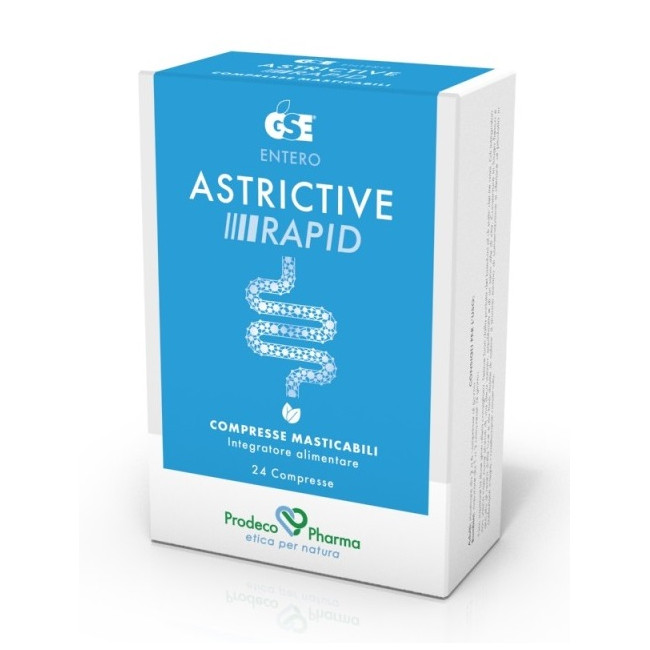GSE ENTERO ASTRICTIVE 24 COMPRESSE MASTICABILI GSE ENTERO ASTRICTIVE 24 COMPRESSE MASTICABILI