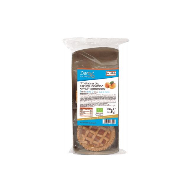 CROSTAT KAMUT ALBICOCCA OG BIO 4 X 45 G CROSTAT KAMUT ALBICOCCA OG BIO 4 X 45 G