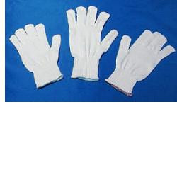 GUANTO IN COTONE BIANCO 7,5