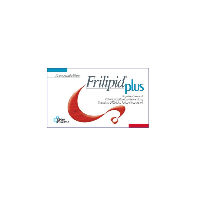 FRILIPID PLUS 30 COMPRESSE DA 650 MG FRILIPID PLUS 30 COMPRESSE DA 650 MG