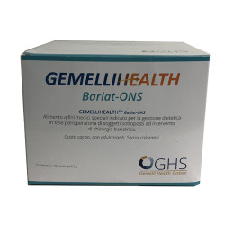 GEMELLIHEALTH CHIRURGICA BARIAT-ONS 40 BUSTE 25 G GUSTO CACAO