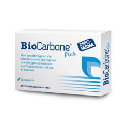Biocarbone Integratore Alimentare 12 Capsule