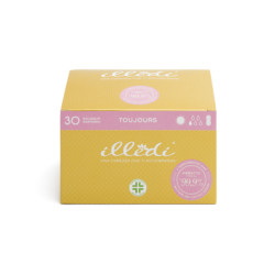 ILLEDI TOUJOURS SALVASLIP ANATOMICI COTONE ORGANIC 30 PEZZI