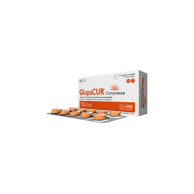 GLUPACUR 200 COMPRESSE MASTICABILI GLUPACUR 200 COMPRESSE MASTICABILI