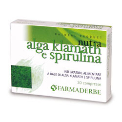 ALGA KLAMATH E SPIRULINA 30 COMPRESSE