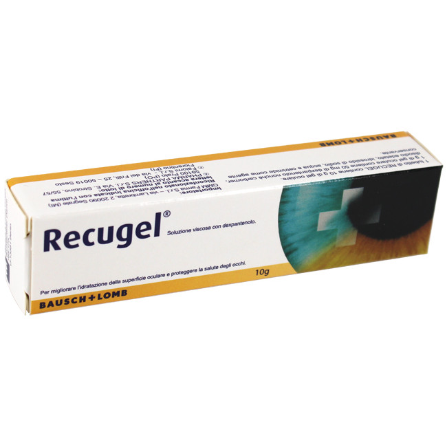 RECUGEL GEL OCULARE DEXAPANTENOLO TUBETTO 10 G RECUGEL GEL OCULARE DEXAPANTENOLO TUBETTO 10 G