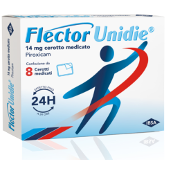 FLECTOR UNIDIE 8 cerotti medicati antidolorifico 14 mg Piroxicam