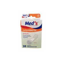 CEROTTO MEDS STRIP DELICATO TESSUTO NON TESSUTO MEDIO 20 PEZZI