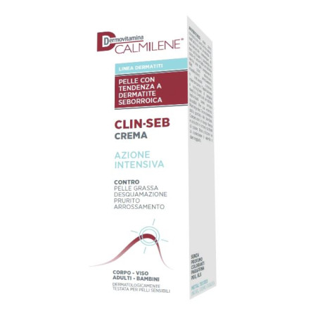DERMOVITAMINA CALMILENE CLIN-SEB CREMA AZIONE INTENSIVA PER PELLE CON TENDENZA A DERMATITE SEBORROICA 50 ML