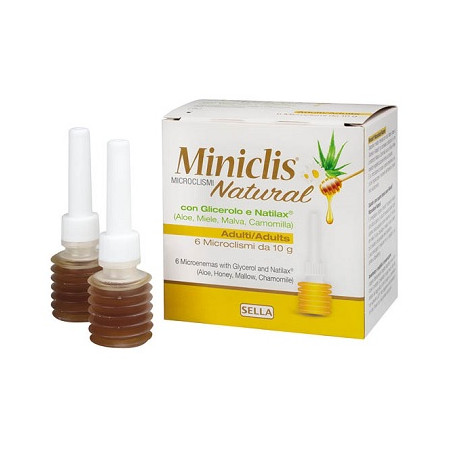 MINICLIS NATURAL MD ADULTI 6 PEZZI