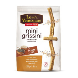 LE VENEZIANE MINI GRISSINI SESAMO E CHIA 250 G