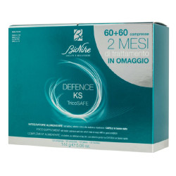 DEFENCE KS TRICOSAFE BIPACK 60 COMPRESSE + 60 COMPRESSE