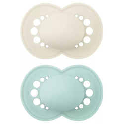 MAM ORIGINAL N 16+ SILICONE DOPPIO NEUTRO