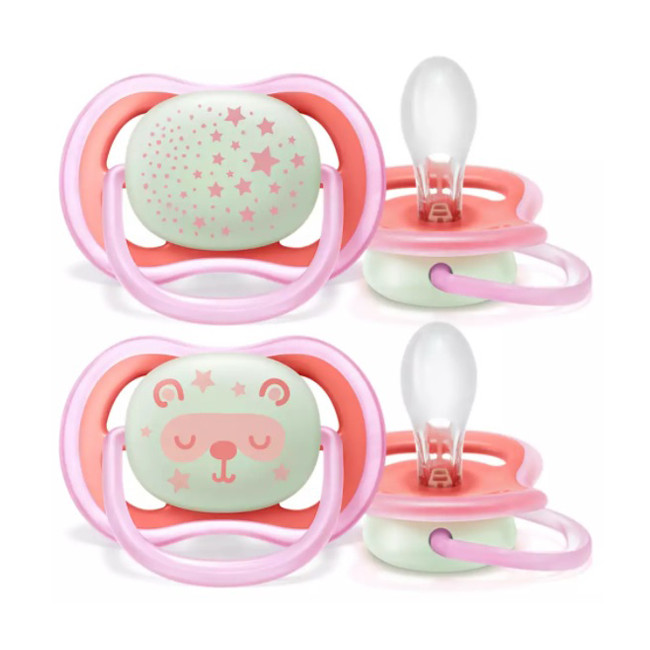 AVENT SUCCHIETTI ULTRA AIR NIGHT 6-18M FEMMINA 2 PEZZI AVENT SUCCHIETTI ULTRA AIR NIGHT 6-18M FEMMINA 2 PEZZI