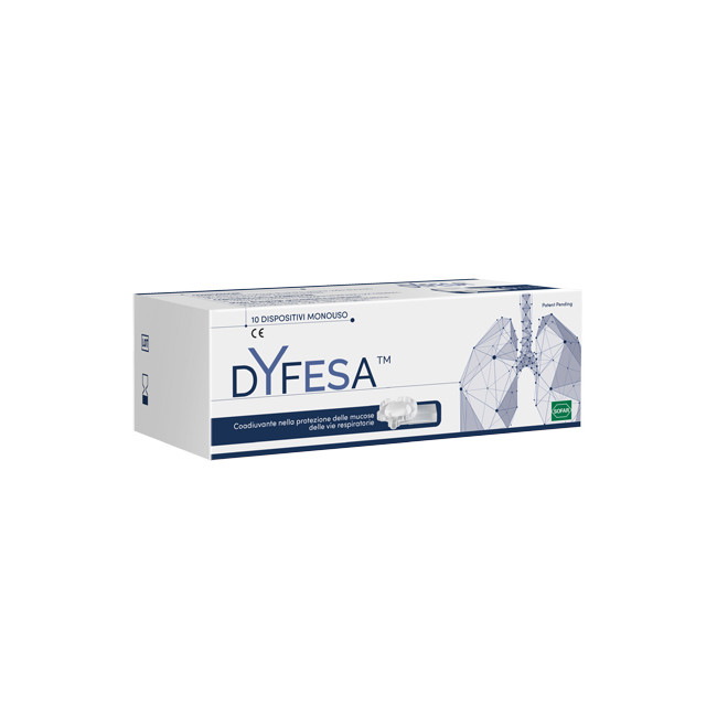 DYFESA 10 DISPOSITIVI MONOUSO PER INALAZIONE DYFESA 10 DISPOSITIVI MONOUSO PER INALAZIONE