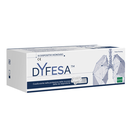 DYFESA 10 DISPOSITIVI MONOUSO PER INALAZIONE