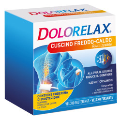 DOLORELAX ICE HOT CUSCINO RIUTILIZZABILE CON VELCRO FISSANTE 11X26 CM