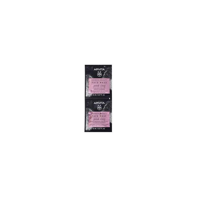 APIVITA EXPRESS PINK CLAY 2 X 8 ML APIVITA EXPRESS PINK CLAY 2 X 8 ML