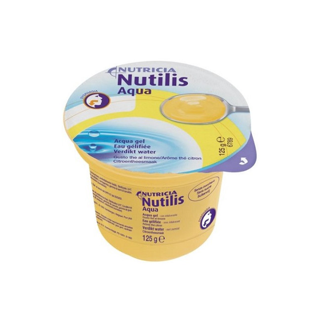 Nutricia Nutilis Aqua Gel Bevanda Gusto Thé A Limone 12x125g Nutricia Nutilis Aqua Gel Bevanda Gusto Thé A Limone 12x125g