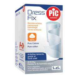 BENDA IN GARZA IDROFILA ORLATA 15X500 CM FUSTELLA