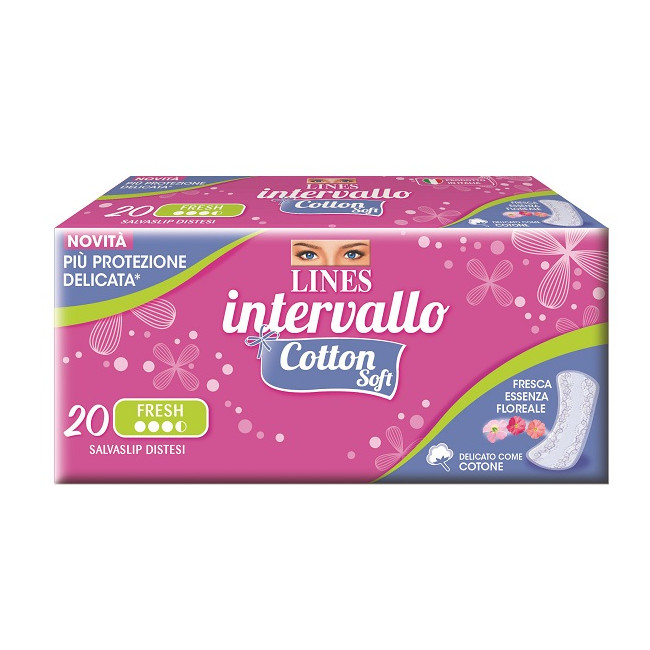 INTIMO COTTON SOFT FRESH DIST 20 PEZZI INTIMO COTTON SOFT FRESH DIST 20 PEZZI
