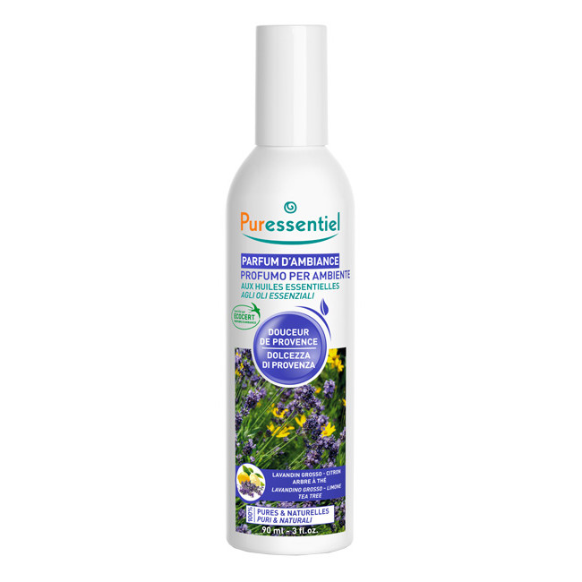 PURESSENTIEL PROFUMO AMBIENTE DOLCEZZA PROVENZA ECOCERT 90 ML PURESSENTIEL PROFUMO AMBIENTE DOLCEZZA PROVENZA ECOCERT 90 ML