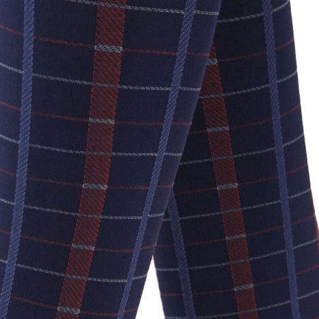 CALZA ELASTICA SCOTTISH KNEE-HIGH 100 BLU NAVY XL