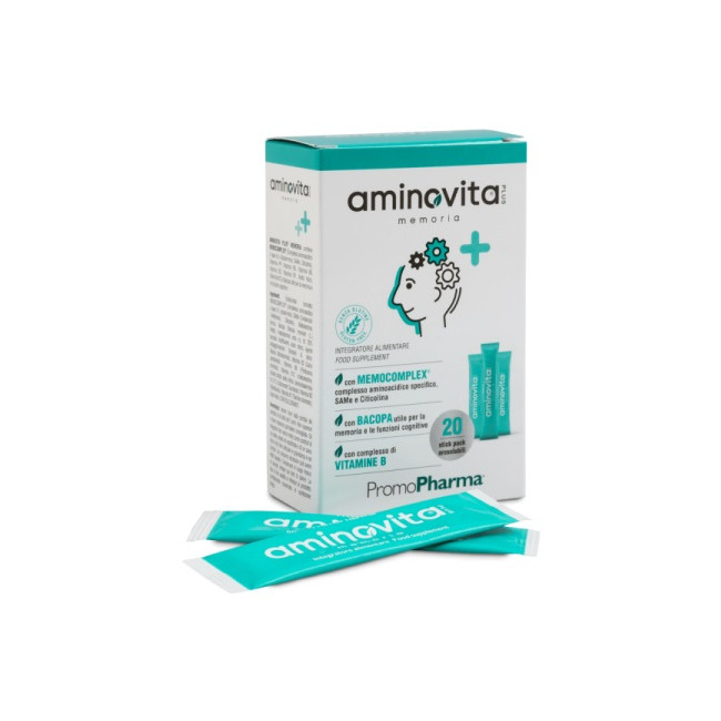 AMINOVITA PLUS MEMORIA 20 STICK PACK X 2 G AMINOVITA PLUS MEMORIA 20 STICK PACK X 2 G