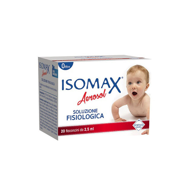 ISOMAX AEROSOL 20 FLACONCINI DA 2,5 ML ISOMAX AEROSOL 20 FLACONCINI DA 2,5 ML