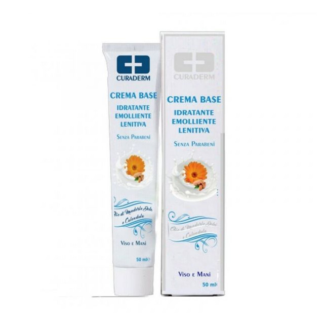 CURADERM CREMA BASE MANDORLE E CALENDULA 50 ML CURADERM CREMA BASE MANDORLE E CALENDULA 50 ML