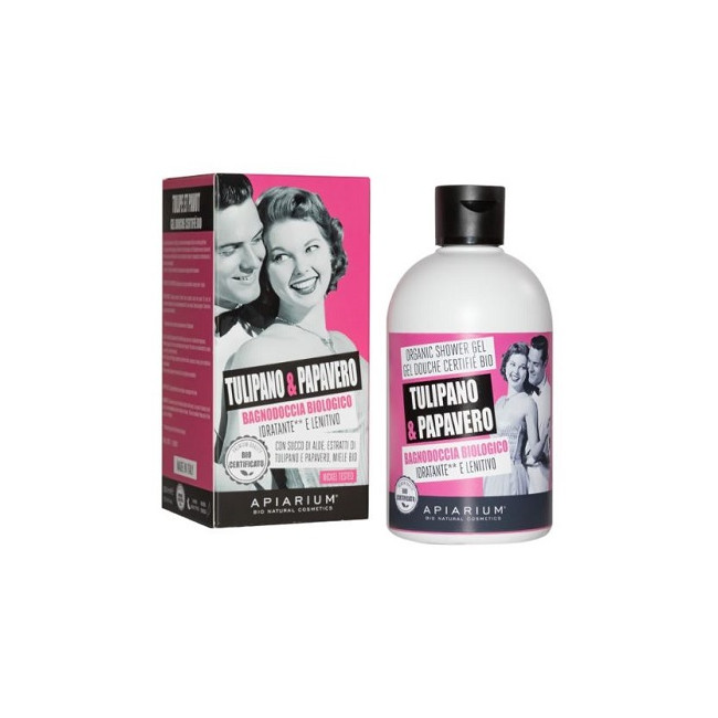 APIARIUM BAGNODOCCIA BIOLOGICO TULIPANO E PAPAVERO 300 ML APIARIUM BAGNODOCCIA BIOLOGICO TULIPANO E PAPAVERO 300 ML