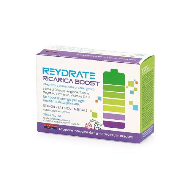 REYDRATE RICARICA BOOST 12 BUSTINE REYDRATE RICARICA BOOST 12 BUSTINE