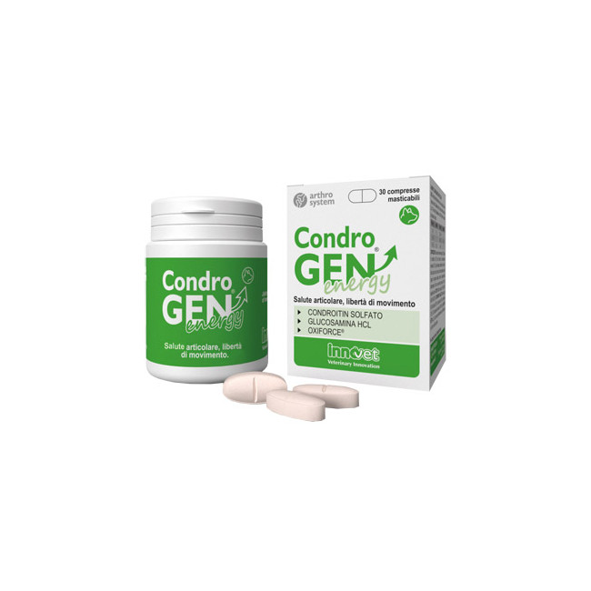 CONDROGEN ENERGY 30 COMPRESSE MASTICABILI CONDROGEN ENERGY 30 COMPRESSE MASTICABILI