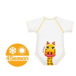 BODY 0/36M BIO COTTON 4SEASON GIRAFFA