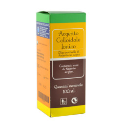 ARGENTO COLLOIDALE IONICO 40PPM CERTIFICATO SPRAY CON CONTAGOCCE 100 ML