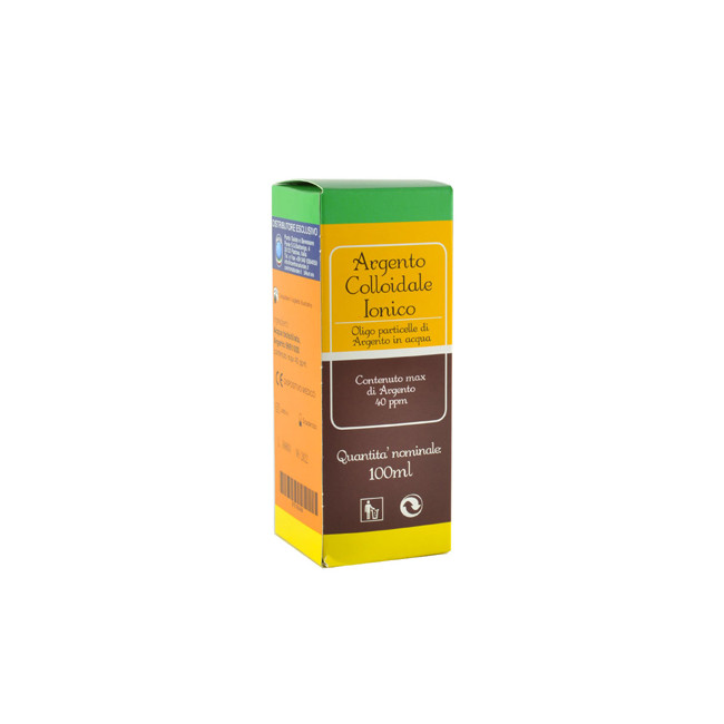 ARGENTO COLLOIDALE IONICO 40PPM CERTIFICATO SPRAY CON CONTAGOCCE 100 ML ARGENTO COLLOIDALE IONICO 40PPM CERTIFICATO SPRAY CON CONTAGOCCE 100 ML