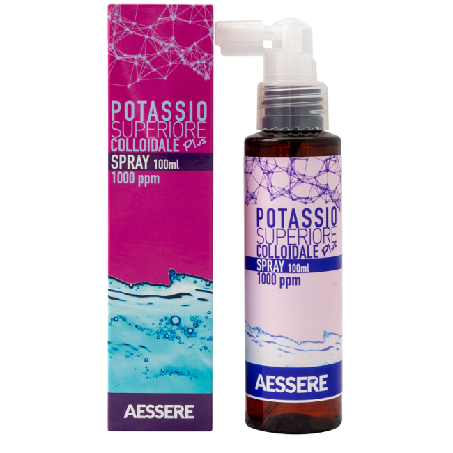 POTASSIO COLLOIDALE PLUS 1000PPM SPRAY 100 ML POTASSIO COLLOIDALE PLUS 1000PPM SPRAY 100 ML