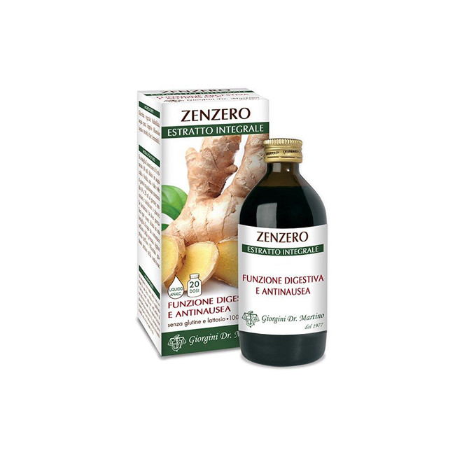 ZENZERO ESTRATTO INTEGRALE 200 ML
