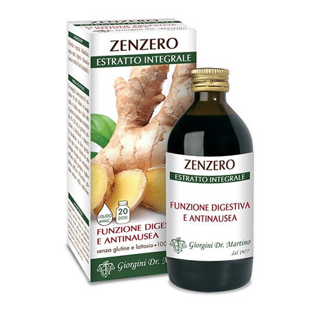 ZENZERO ESTRATTO INTEGRALE 200 ML