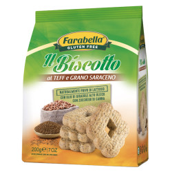 FARABELLA IL BISCOTTO AL TEFF E GRANO SARACENO 200 G