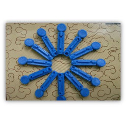 LANCETTE PUNGIDITO WELLION LANCET 28G 25 PEZZI