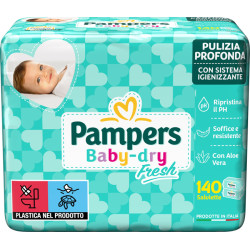 BABY FRESH FORMULA ESCLUSIVA 140 PEZZI