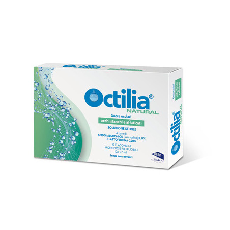 OCTILIA NATURAL OCCHI STANCHI E AFFATICATI 10 FLACONCINI 0,5 ML