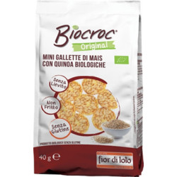 BIOCROC MAIS E QUINOA MINIGALLETTE 40 G